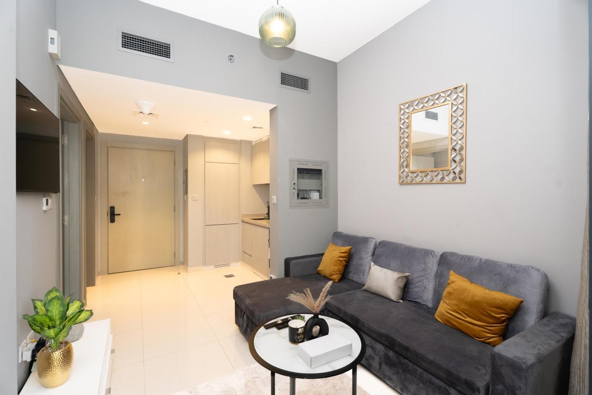 Escape24 - 1br In Zada Tower, Business Bay Near Metro & Burj Khalifa Dubai