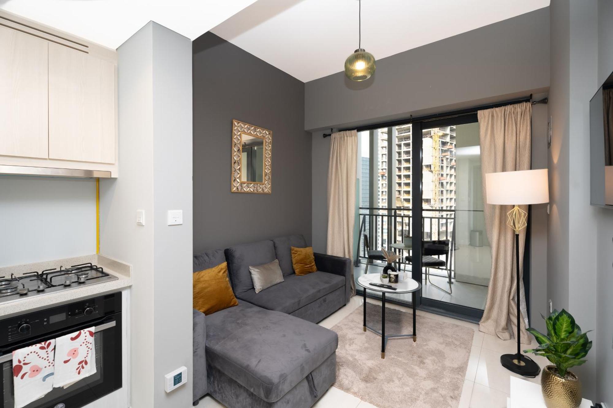 Escape24 - 1br In Zada Tower, Business Bay Near Metro & Burj Khalifa Apartment Dubai